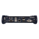 2K DVI-D Dual-Link KVM over IP Receiver with Dual SFP