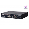 2K DVI-D Dual-Link KVM over IP Transmitter with Dual SFP & PoE