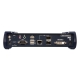 2K DVI-D Dual-Link KVM over IP Receiver with Dual SFP & PoE