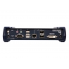 2K DVI-D Dual-Link KVM over IP Receiver with Dual SFP & PoE