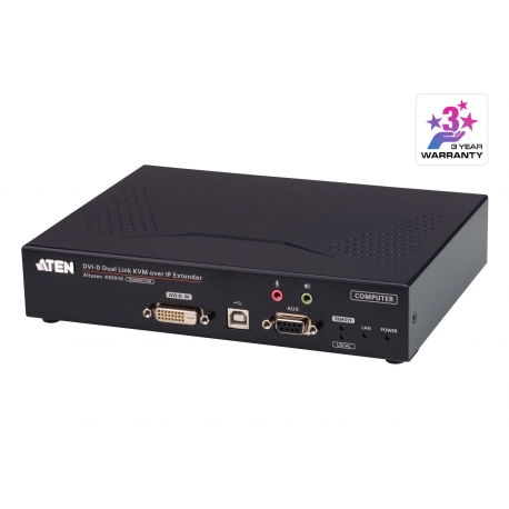 2K DVI-D Dual Link KVM over IP Transmitter