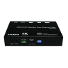 4K HDMI/USB KVM Over IP/Fiber Extender with POE (RX Unit)