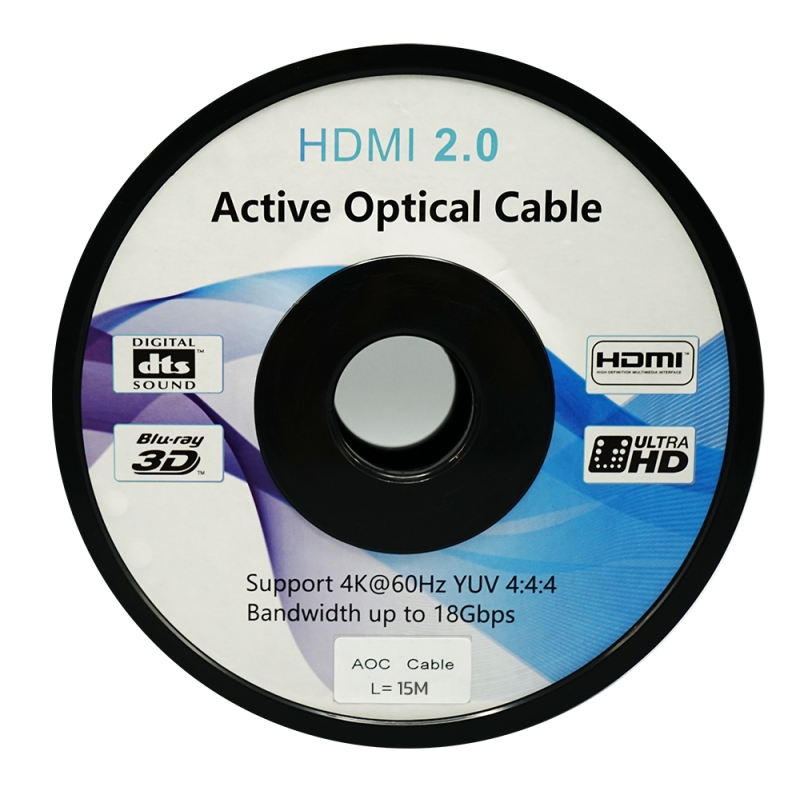 Câble HDMI / Fibre optique - 2.0 4K60 UHD - 5.00 m