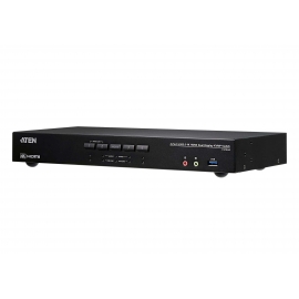 ATEN 4-Port USB 3.0 4K HDMI Dual Display KVMP™ Switch