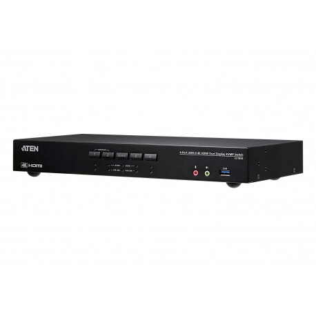 ATEN 4-Port USB 3.0 4K HDMI Dual Display KVMP™ Switch