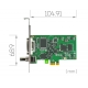 1CH DVI-I/SDI Video Capture & Streaming PCIe x1 card
