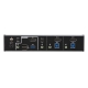 3-Port USB-C DisplayPort Hybrid KVMP™ Switch