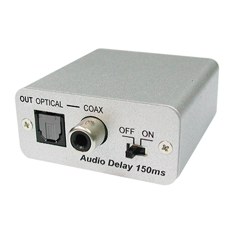 Analog to Digital Audio Converter with Audio Delay