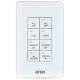 ATEN Control System - 8-button Keypad (US, 1 Gang)