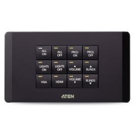 ATEN Control System - 12-button Keypad (EU, 2 Gang)