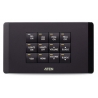 ATEN Control System - 12-button Keypad (EU, 2 Gang)