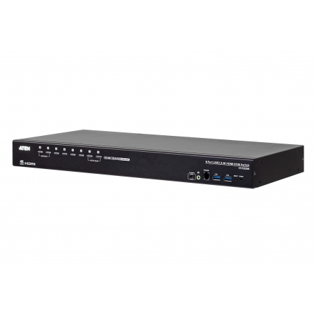 8-Port USB 3.0 4K HDMI KVM Switch