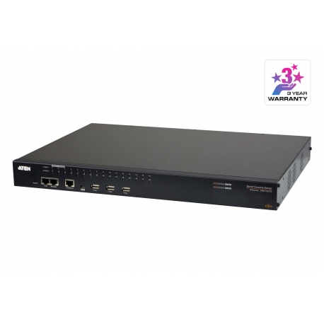 32-Port Serial Console Server with Dual Power/LAN