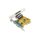 2-port RS-232 & 1-port Parallel PCI Express Multi-I/O Board