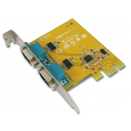 2-port RS-232 High Speed PCI Express Board