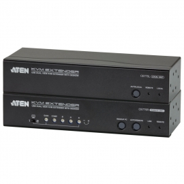 USB Dual View KVM Extender with Deskew