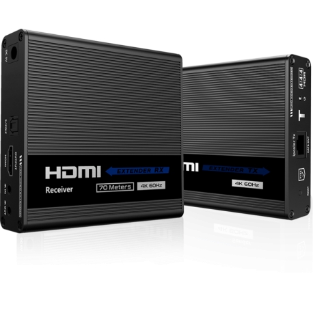  4K 60hz HDMI Extender over CAT6 up to 70M  for point to point connection only