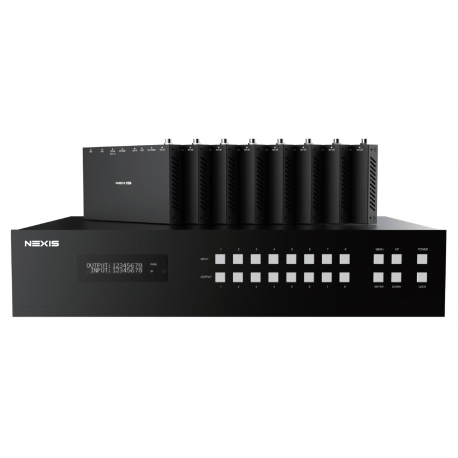 18Gbps 8 by 8 HDBaseT (100M) Matrix with ARC Function
