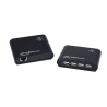 50m 4 Port USB2.0 Extender via CAT 5e/6 with Power Adapter