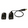 50m USB2.0 Extender via CAT5e/6 with Power Adaptor