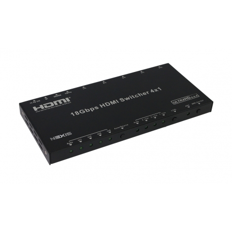 4K@60 HDMI Switcher 4×1