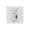 DisplayPort HDBaseT-Lite Transmitter with EU Wall Plate / PoH 