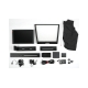 Universal Large Screen Prompter Kit with ENG and Freestanding Configurations