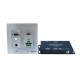 70m HDBaseT HDMI Wall Plate Extender with IR, RS232