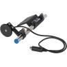 Mounting bar and holder including Zoom Encoder (for motorized lenses)