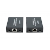 4K60p @ 50m, 1080p60 @ 70m  HDMI Extender Over Single CAT6 with PoC support