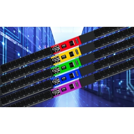 32A 30-Outlet 3-Phase Switched eco PDU [BANK LEVEL MONITORING]