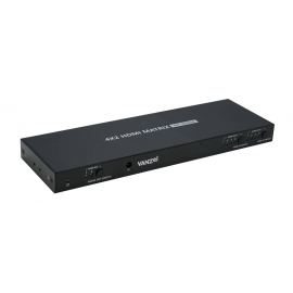 4 In 2 Out HDMI Matrix Switch with audio out & auto down scaler