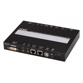 1-Local/Remote Share Access Single Port DVI KVM over IP Switch