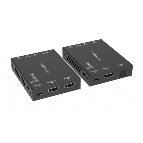 70m 4K60 HDMI Extender with POC, HDR10+, IR, ARC support