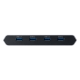 2-Port 4K DisplayPort USB-C KVM Dock Switch with Power Pass-through