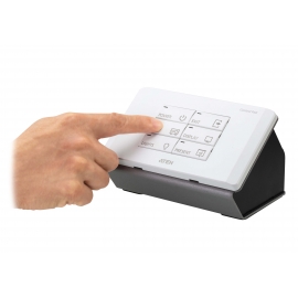 ATEN Control System - 12-button Meeting Room Control Pad (EU, 2 Gang) keypad tabletop kit