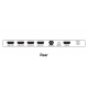 1x4 HDMI 2.0 Splitter with Scaler/Audio Extract