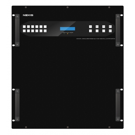 72 IN 72 OUT Drag & Drop Video Wall Controller with Preview Card support