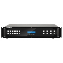 8 IN 8 OUT Drag & Drop Video Wall Controller with Preview Card support