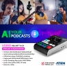 Podcast AI Audio Mixer | MicLIVE™ 6-CH