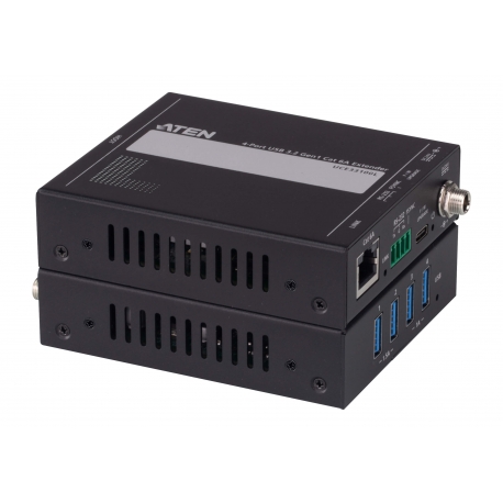 4-Port USB 3.2 Gen 1 Cat 6A Extender (up to 100 m)