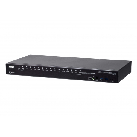 16-Port USB 3.0 4K DisplayPort KVM Switch