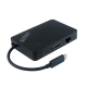 USB-C Portable Mini Dock with USB 3.0 / Gigabit Ethernet / VGA / HDMI
