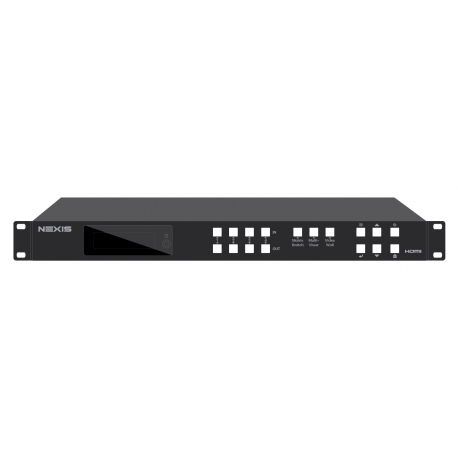 4K60Hz HDMI 4 IN 4 OUT Video Wall Controller, Matrix Switch and Mulit-viewer