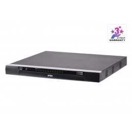 1-Local/2-Remote Access 24-Port Multi-Interface Cat 5 KVM over IP Switch 