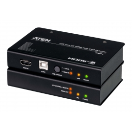 4K@70m / 1080p@100m USB True 4K HDMI Cat 6 KVM Extender