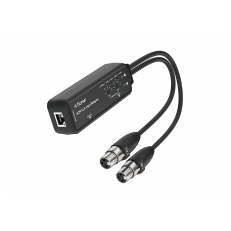 Dante® 2CH XLR Input Adapter 
