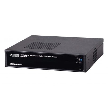 4K Quad-Display KVM over IP Multi-View Receiver