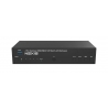 4K60 4x1 Seamless UHD Video & USB 3.0 KVM Switcher with Multiviewer Control