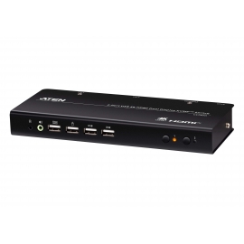 2-Port USB 4K HDMI Dual-Display KVMP™ Switch (Cables included)